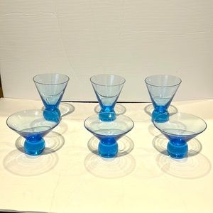 Vintage blue glasses